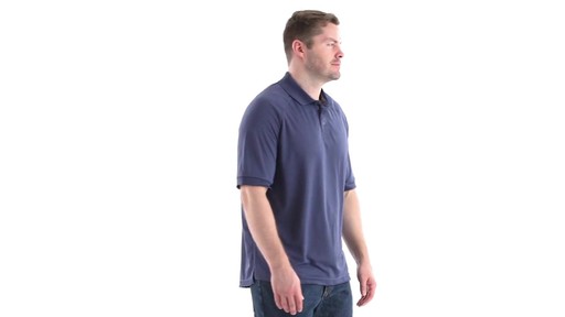 Guide Gear Men's Performance Short Sleeve Polo Shirt 360 View - image 2 from the video