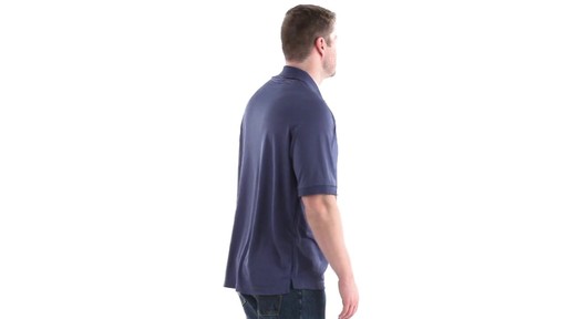Guide Gear Men's Performance Short Sleeve Polo Shirt 360 View - image 3 from the video