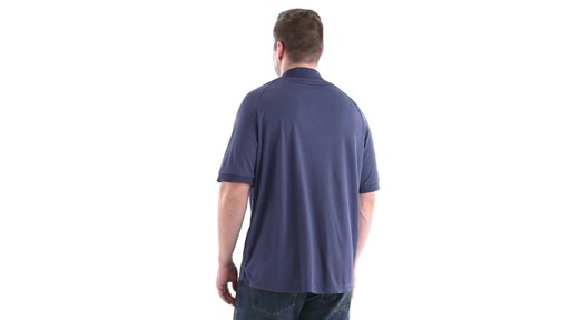 Guide Gear Men's Performance Short Sleeve Polo Shirt 360 View - image 6 from the video