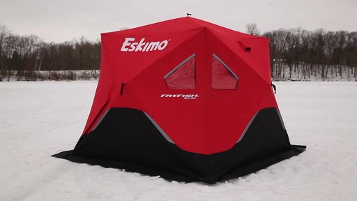 Eskimo Fat Fish 949 Ice Fishing Shelter - image 1 from the video