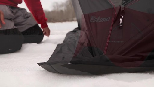Eskimo Fat Fish 949 Ice Fishing Shelter - image 10 from the video