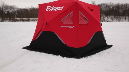 Eskimo Fat Fish 949 Ice Fishing Shelter - image 3 from the video