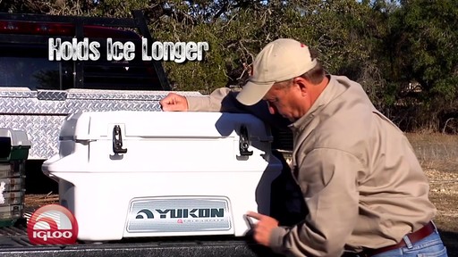 Igloo Yukon Cold Locker Ice Cooler 150 Quart - image 10 from the video
