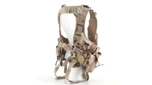Czech Military Surplus Climbing Tactical Vest New 360 View - image 5 from the video