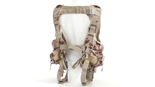 Czech Military Surplus Climbing Tactical Vest New 360 View - image 6 from the video