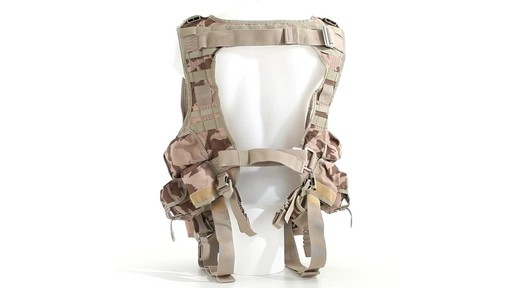 Czech Military Surplus Climbing Tactical Vest New 360 View - image 7 from the video