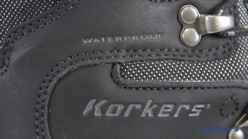 Korkers SnowJack 400 gram Thinsulate Ultra Insulation Winter Boots Waterproof Adaptable Traction Black - image 3 from the video