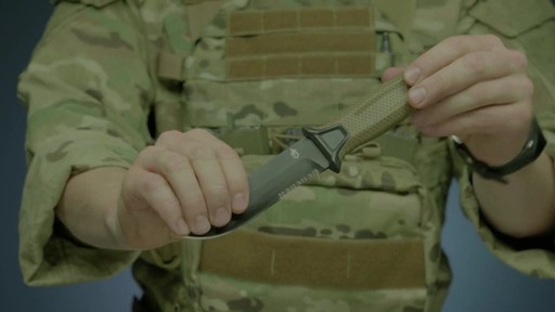 Gerber Strongarm Fixed Blade Knife - image 4 from the video