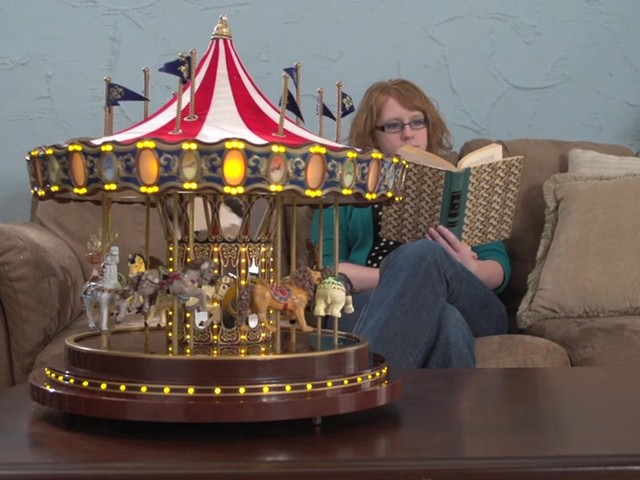 Gold Label® Animated Anniversary Carousel Music Box - image 1 from the video