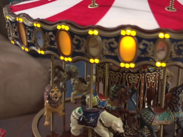 Gold Label® Animated Anniversary Carousel Music Box - image 5 from the video