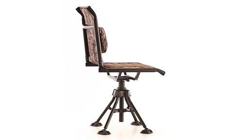 Bolderton 360 Comfort Swivel Camo Hunting Chair Mossy Oak Break-Up COUNTRY - image 5 from the video