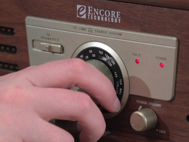  Encore® Nostalgic Turntable Stereo - image 2 from the video