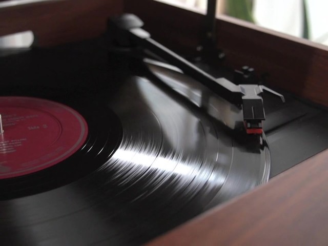  Encore® Nostalgic Turntable Stereo - image 7 from the video