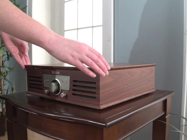  Encore® Nostalgic Turntable Stereo - image 9 from the video