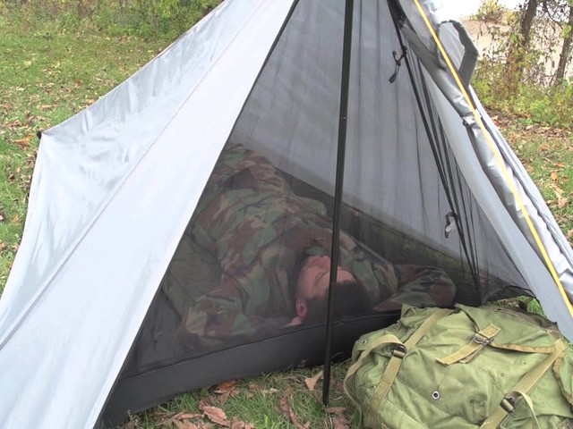 HQ ISSUE™ Single Pole Backpack Tent - image 1 from the video