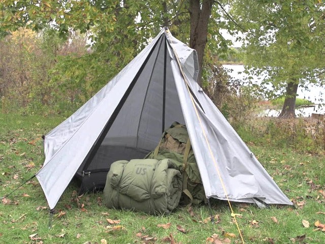 HQ ISSUE™ Single Pole Backpack Tent - image 10 from the video