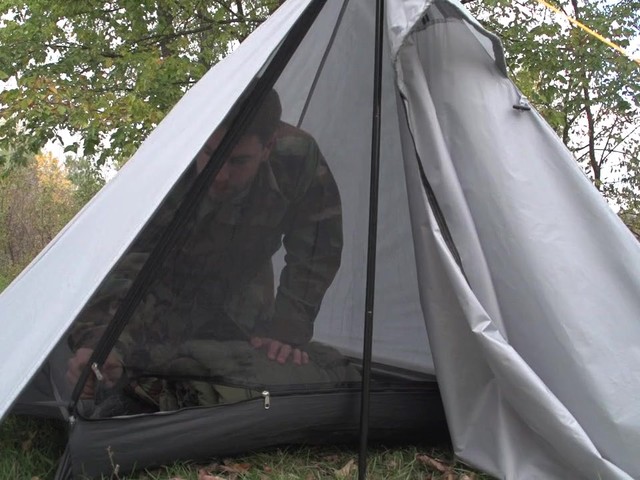 HQ ISSUE™ Single Pole Backpack Tent - image 6 from the video