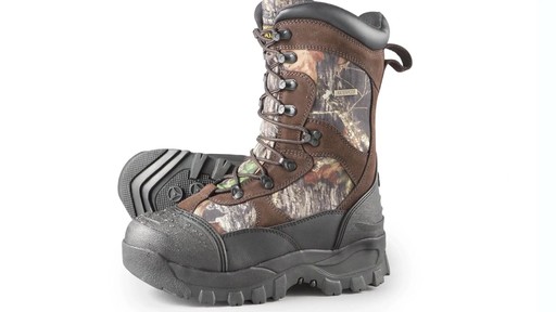 Guide Gear Men's Insulated Hunting Boots Waterproof Thinsulate 2400 Gram - image 2 from the video