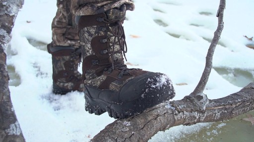 Guide Gear Men's Insulated Hunting Boots Waterproof Thinsulate 2400 Gram - image 7 from the video