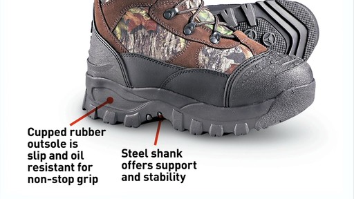 Guide Gear Men's Insulated Hunting Boots Waterproof Thinsulate 2400 Gram - image 8 from the video