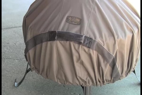 Classic Accessories™ Hickory Series Cart BBQ Cover - image 2 from the video