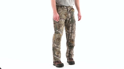 Guide Gear Men's Camo Ripstop Hunting Pants 360 View - image 1 from the video