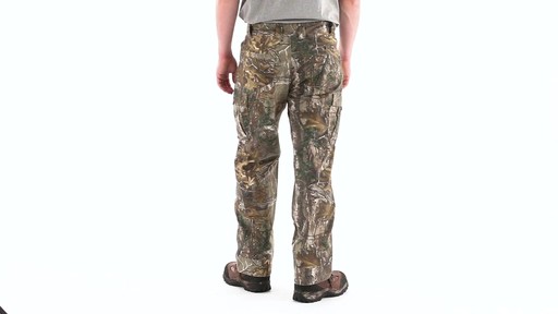 Guide Gear Men's Camo Ripstop Hunting Pants 360 View - image 4 from the video