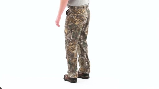 Guide Gear Men's Camo Ripstop Hunting Pants 360 View - image 5 from the video