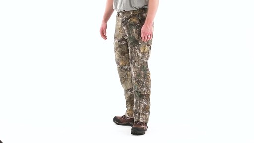 Guide Gear Men's Camo Ripstop Hunting Pants 360 View - image 6 from the video