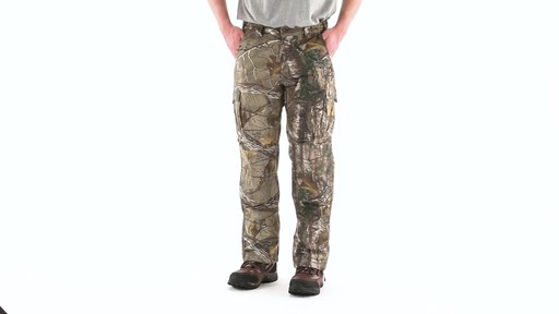 Guide Gear Men's Camo Ripstop Hunting Pants 360 View - image 7 from the video