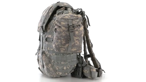 US MIL ACU MAIN PACK COMPLETE 360 View - image 2 from the video