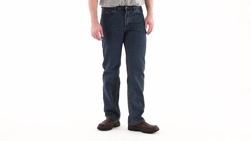 Guide Gear Men's 5 Pocket Classic Fit Jeans 360 View - image 1 from the video