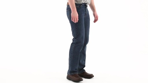 Guide Gear Men's 5 Pocket Classic Fit Jeans 360 View - image 2 from the video