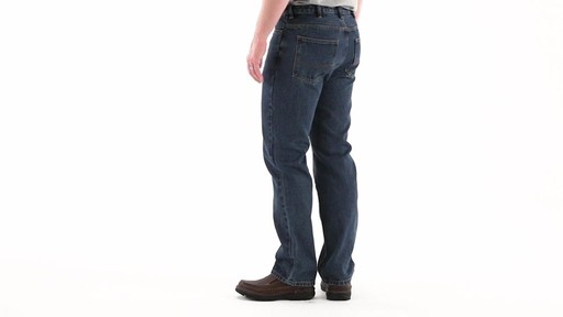 Guide Gear Men's 5 Pocket Classic Fit Jeans 360 View - image 6 from the video