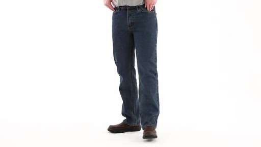 Guide Gear Men's 5 Pocket Classic Fit Jeans 360 View - image 8 from the video