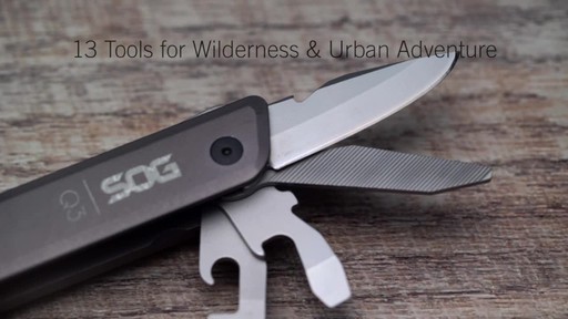 SOG Baton Q3 Multi Tool - image 6 from the video