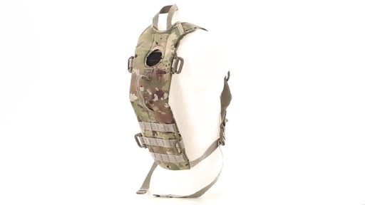 U.S. Military Surplus MOLLE II 3L Hydration Carrier Used - image 3 from the video
