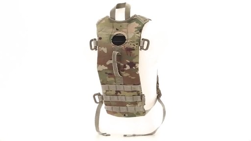 U.S. Military Surplus MOLLE II 3L Hydration Carrier Used - image 4 from the video