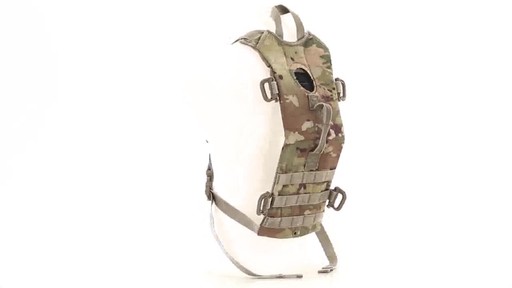 U.S. Military Surplus MOLLE II 3L Hydration Carrier Used - image 6 from the video
