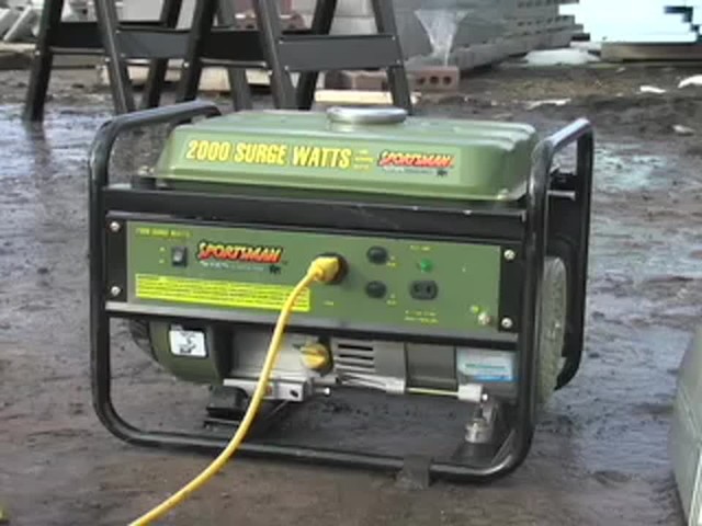Sportsman's Series 2000 - watt Generator - image 9 from the video
