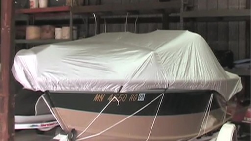 Stearns&reg; Silver - tech Polyester Boat Cover - image 2 from the video