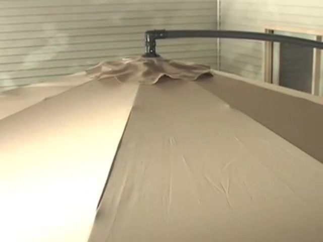 10' Cantilevered Patio Umbrella - image 4 from the video