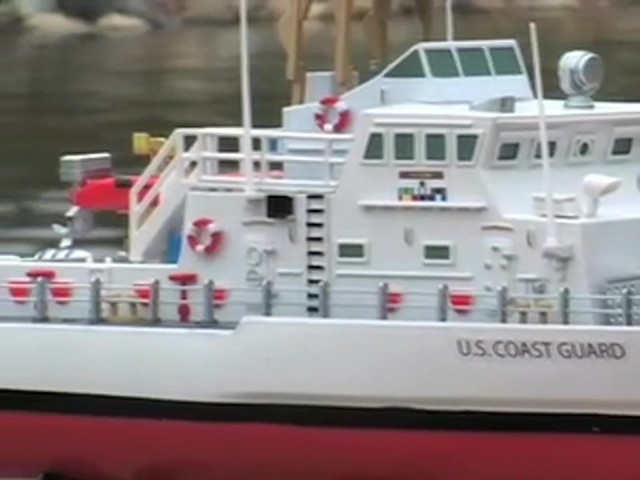 Radio-controlled U.S. Coast Guard Replica Boat  - image 2 from the video