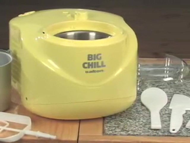 Real Chill&#153; Ice Cream Maker  - image 8 from the video