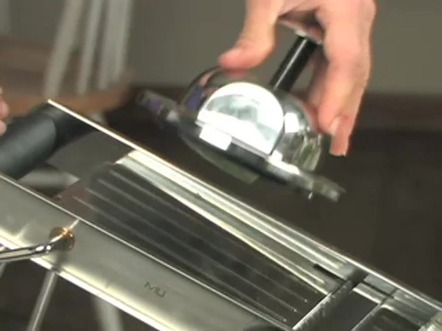 MIU France&reg; Professional Stainless Steel Mandoline  - image 2 from the video