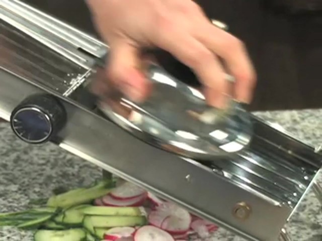 MIU France&reg; Professional Stainless Steel Mandoline  - image 3 from the video
