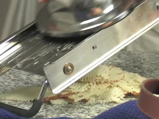 MIU France&reg; Professional Stainless Steel Mandoline  - image 6 from the video