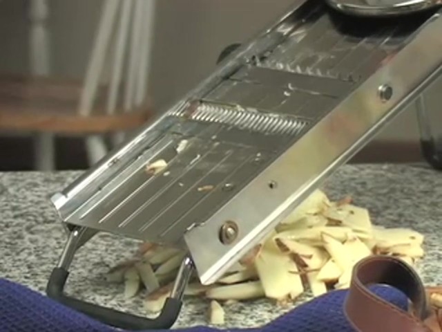 MIU France&reg; Professional Stainless Steel Mandoline  - image 8 from the video