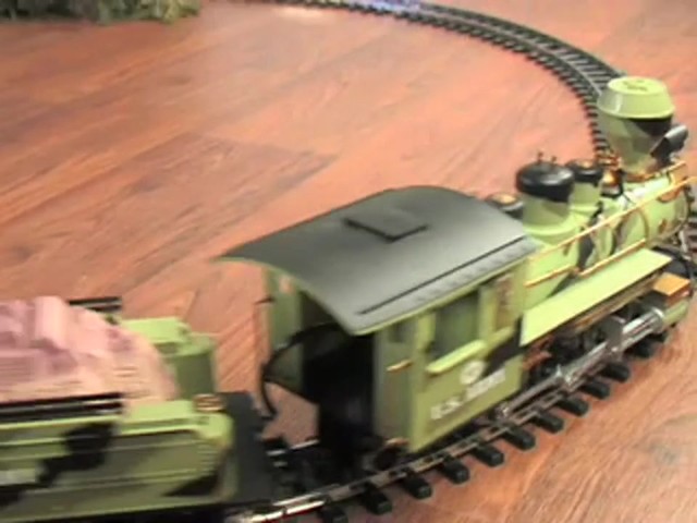 U.S. Army Limited Edition G - Scale Train Set - image 5 from the video