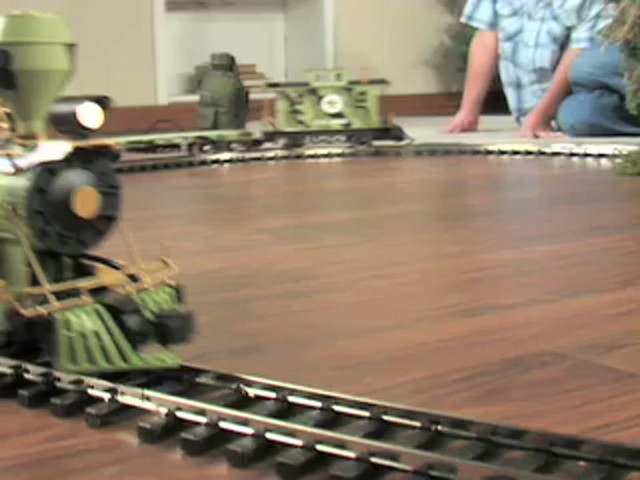 U.S. Army Limited Edition G - Scale Train Set - image 9 from the video